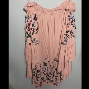 Off the shoulder dress